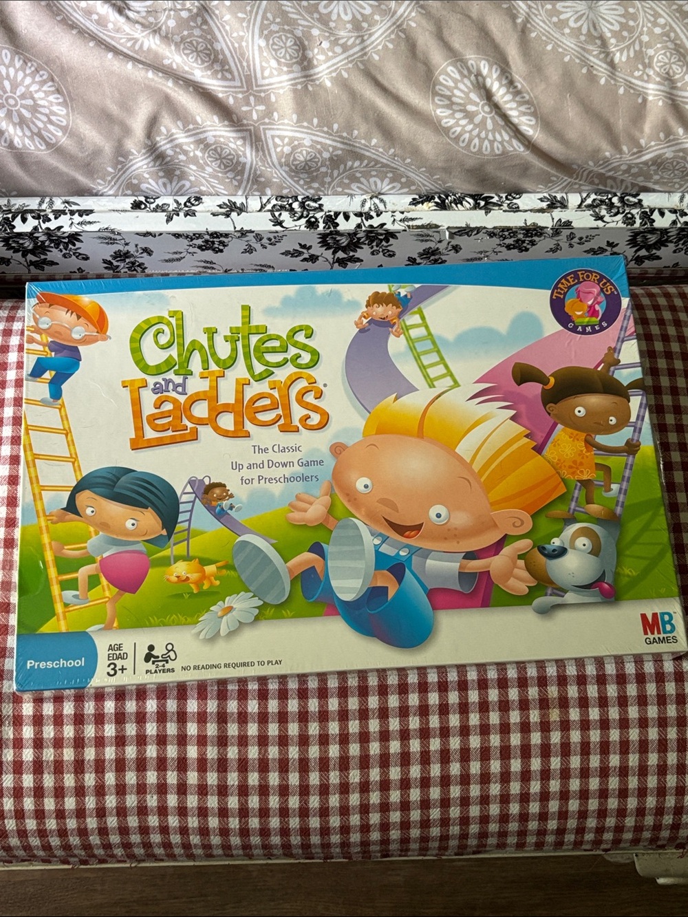 Chutes and Ladders Kids Board Game - Colorful Edition